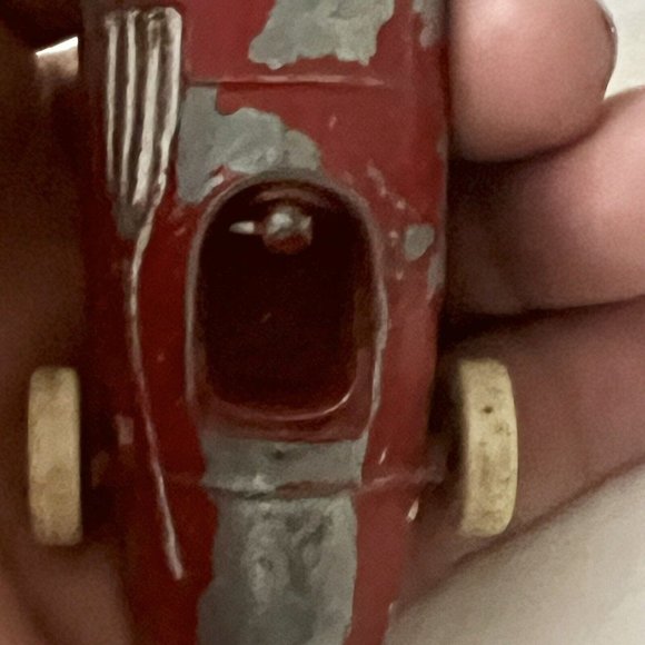 Vintage 1950’s S & E Diecast Toy Indy Red Racer Race Car Japan - Picture 7 of 7